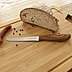 Brotzeitmesser in Profiqualität, Edelstahlklinge, Holzgriff, individuell lasergraviert