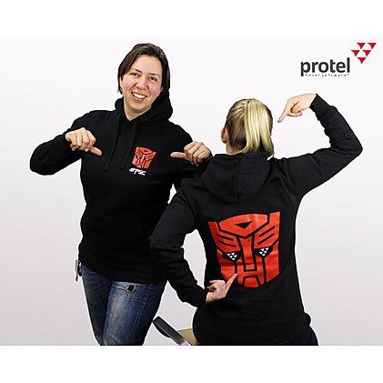 Werbetextilien Hoodie als Werbegeschenk