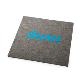 Sitzkissen aus Polyesterfilz, bedruckt, 33 x 33 cm