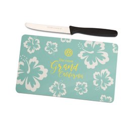 Bedrucktes Frühstücksbrettchen für VW T6 Grand California Camper