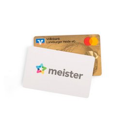 RFID Blockerkarte mit individuellem Digitaldruck beidseitig