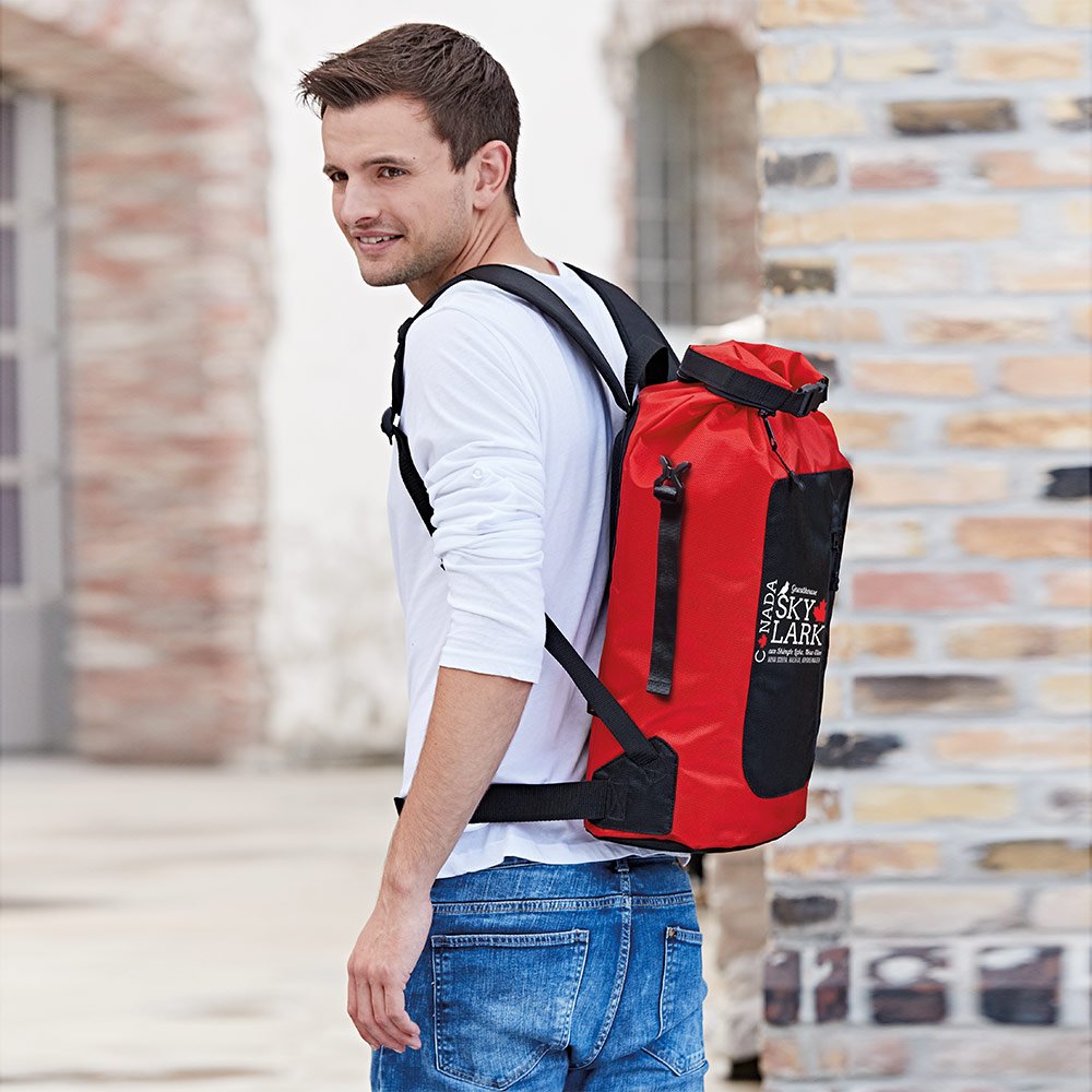 Überall mit dabei: der robuste und trendige Storm Rucksack von Halfar!
