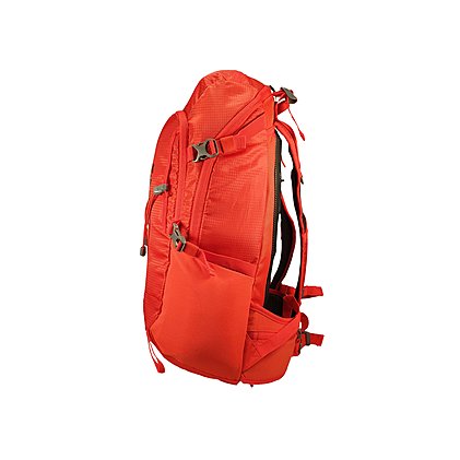 Sehr praktischer Rucksack "OUTDOOR" mit elastischen Seitentaschen.