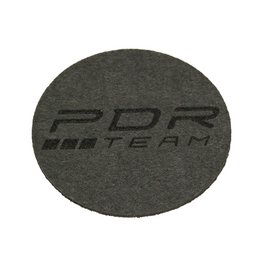 Untersetzer aus Polyesterfilz mit Firmenlogo graviert, in beliebigen Farben erhältlich