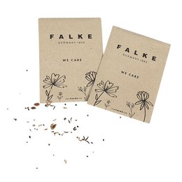 Bedrucktes Werbe-Graspapier-Tütchen mit Blumensamen