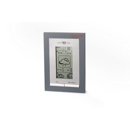 Satellitengestützte Funk-Wetterstation mit bedruckbarem Kunststoff-Gehäuse als Werbeartikel