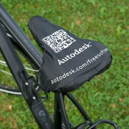 Sattelschutz individuell und vollflächig mit Werbung bedruckt