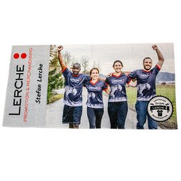 Active Towel Relax, Sport- und Fitnesstuch Kombination aus Baumwolle und Microfaser extra weich und saugstark