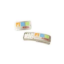 Marken-Pfefferminz in praktischer Taschendose aus Weißblech: nimm mal  TICTACs in der Gemschacksrichtung Fresh Mints als individuelles süsses Werbemittel