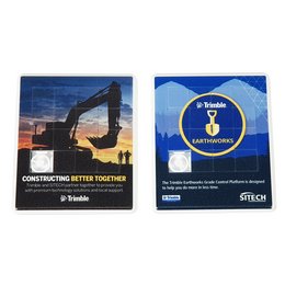 Bedrucktes Schiebepuzzle als Werbeartikel für Kinder und Erwachsene