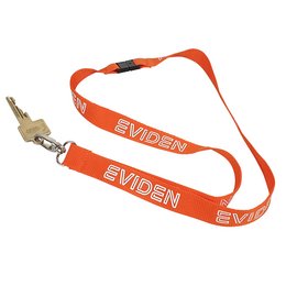 Schlüsselband Lanyard Polyester-Flachband mit Firmenlogo