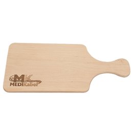 Hochwertiges Schneidebrett Erlenholz individuell lasergraviert