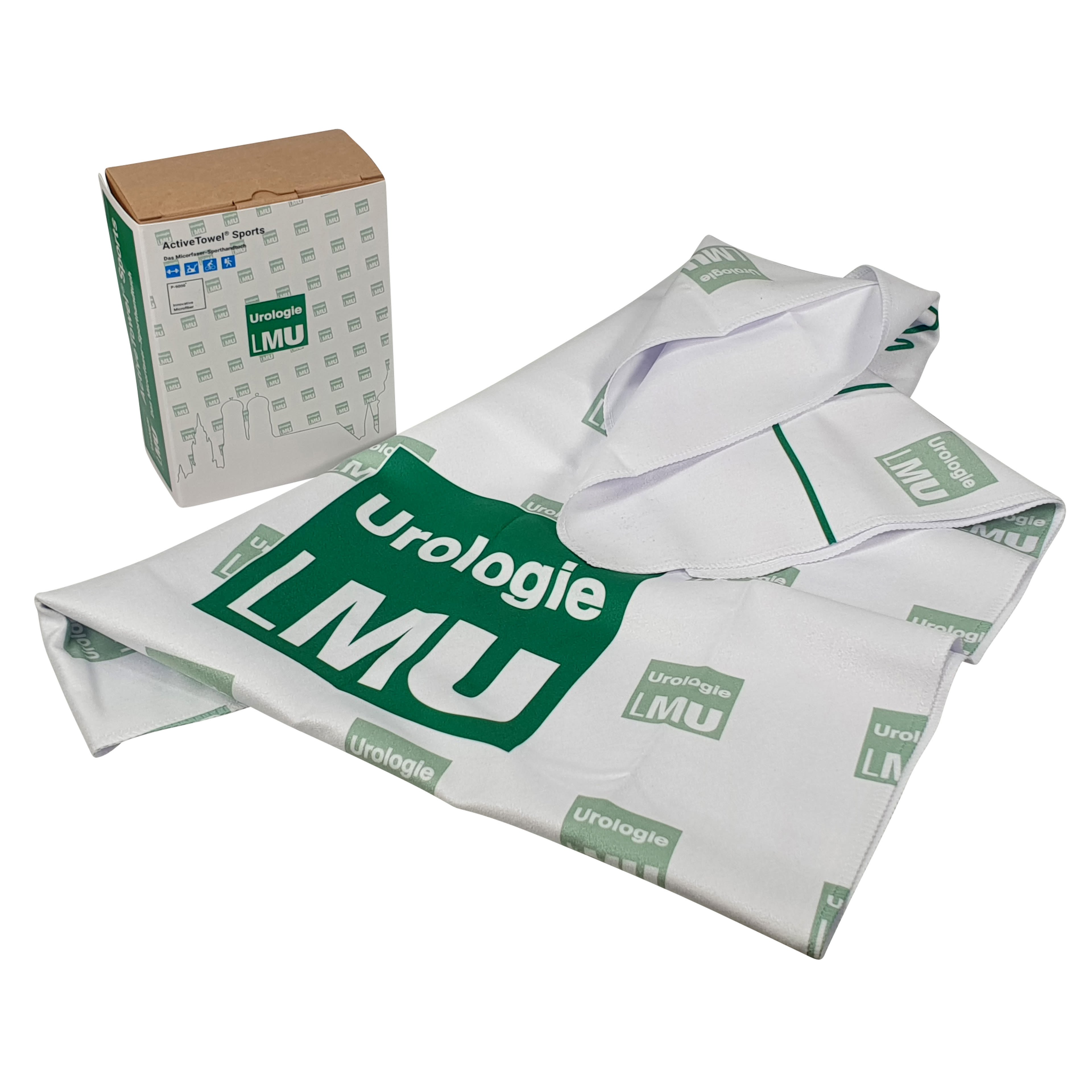 Schnell trocknendes bedrucktes Werbe-Active Towl mit Einzelverpackung 