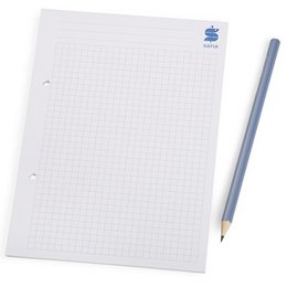 bedrucker Schreibblock mit Logodruck