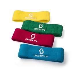 Besticktes Schweißband aus Baumwolle und Elasthan für Bike-Produzenten Scott