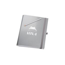 Sei kein Frosch: Logobedruckung auf Notizbuch Cover Star, Format A4 für HYLA International