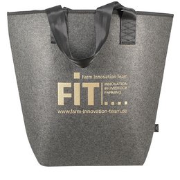 Shopper New Classic aus Filz individuell mit Logostick