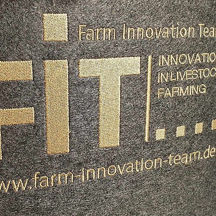 Bestickter Werbe-Shopper New Classic aus PES-Filz