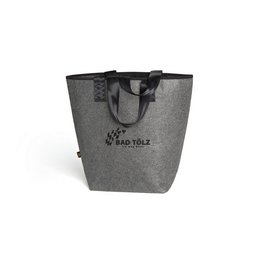 bestickter Filz-Shopper New Classic mit Logo Bad Tölz ich mag dich