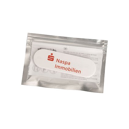 Bedruckter Smartphoneständer mit individuellem Werbemotiv 