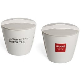 Snackschale Porzellan mit Werbeaufdruck