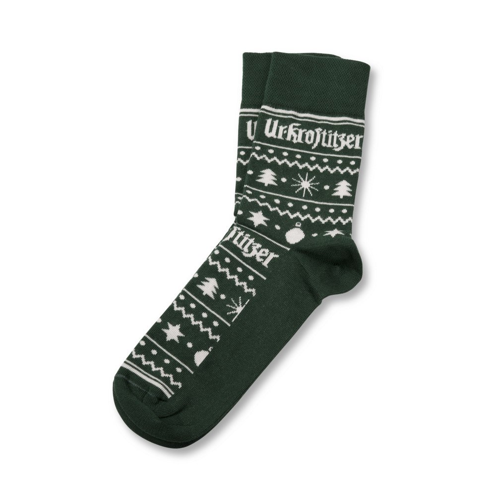 Socken mit Logo bestickt, hier für Radeberger
