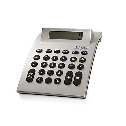 Bedruckter Solar-Werbe-Taschenrechner "Montreol" für bequeme und einfache Bedienung