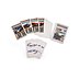 Spielkarten Quartett mit Werbeaufdruck
