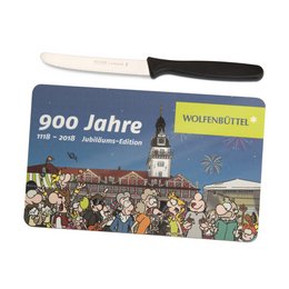 Resopal-Frühstücksbrett vollflächig mit bis zu 4-farbigen Digitaldruck gestaltbar