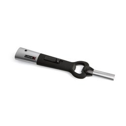 Start in die Grillsaison - Stabfeuerzeug mit Logoätzung BBQOpen&amp;light als Werbeartikel in Holzbox