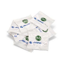 bedruckte Werbe-Traubenzucker-Drops sind perfekte Streuartikel für Messen und Events