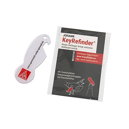 3in1 Multitool: KeyRefinder, EInkaufwagenchip, Flaschenöffner