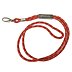 Werbe-Lanyard mit langer Kordel, graviertem Metallschieber