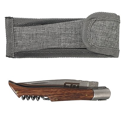 Werbe-Taschenmesser mit Korkenzieher mit individueller Logogravur