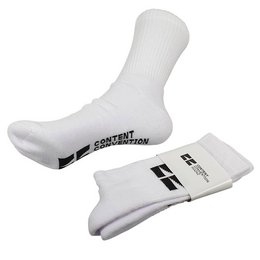 Hochwertige Logo-Tennissocken aus Bio-Baumwolle mit Logo gewebt