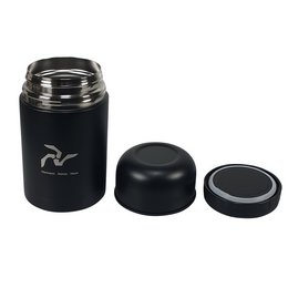 Werbe-Foodcontainer aus doppelwandigen Edelstahl mit Logogravur