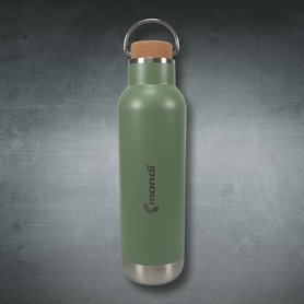 Nachhaltige Thermotrinkflasche aus Edelstahl mit Logo - langlebiger Werbeartikel