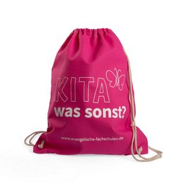 Bedruckter Turnbeutel als moderner Werbeartikel