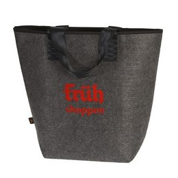 Trendiger bestickter Filz-Shopper für Cölner Hofbräu Früh, Köln