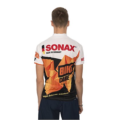 Praktisches Werbe-Radtrikot, vollflächig individuell bedruckbar von Lerche Sportswear