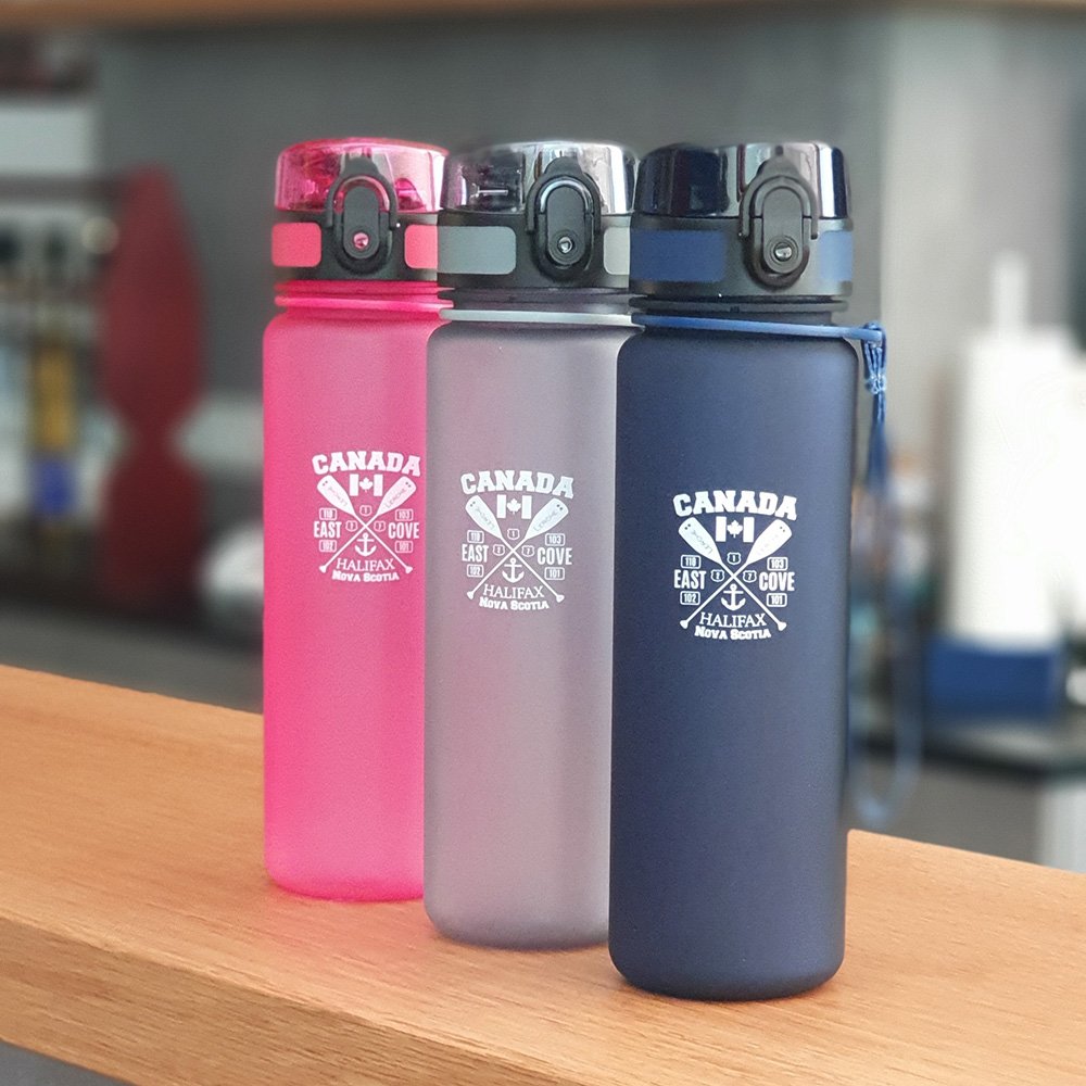 Trinkflasche 500ml aus Tritan mit Firmenlogo bedruckt 