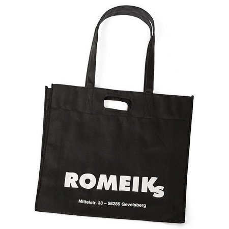 Umweltfreundliche, stabile Tragetasche mit Logoaufdruck