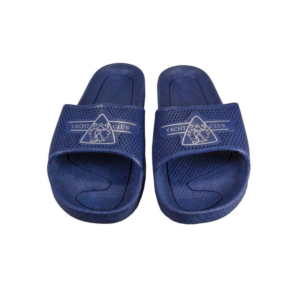 Logo-Wellness-Badeschuhe individuell bedruckbar mit Antirutsch-Sohle
