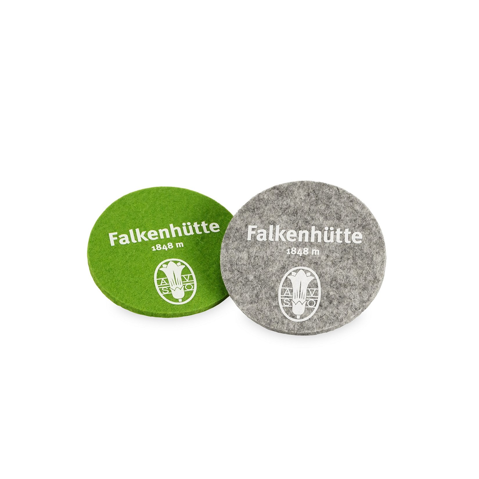 Untersetzer Wollfilz Siebdruck für Designposition