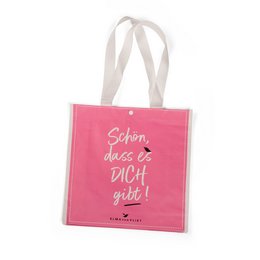 Bedruckte, nachhaltige und sehr langlebige PP Woven Einkaufs-Tasche 