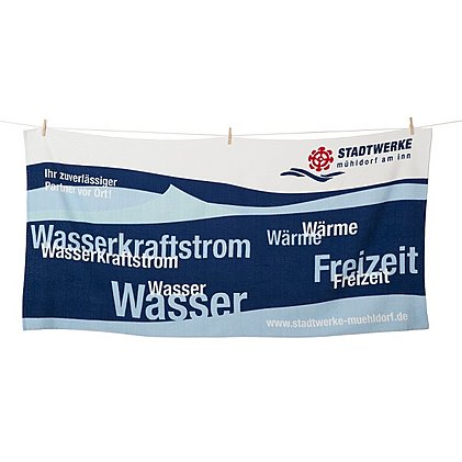 Saunatuch inklusive Digitaldruck