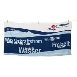 Saunatuch inklusive Digitaldruck