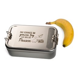 nachhaltige Lunchbox XL mit Lasergravur für den Bayerischen Lehrer- und Lehrerinnenverband