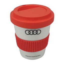 Bedruckbarer Werbe-Becher Porzellan für Coffee-to-go 