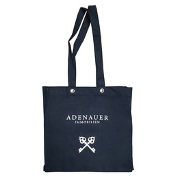 Hochwertige Werbe-Tasche aus schwerer Baumwolle in premium Qualität